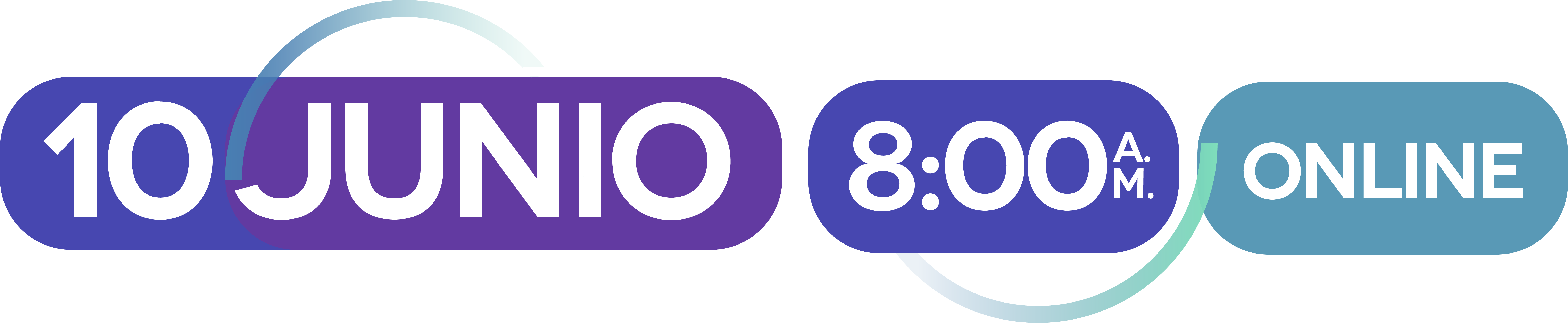 Miércoles 10 de Junio · Hora: 8:00 A.M. · Transmisión: Online